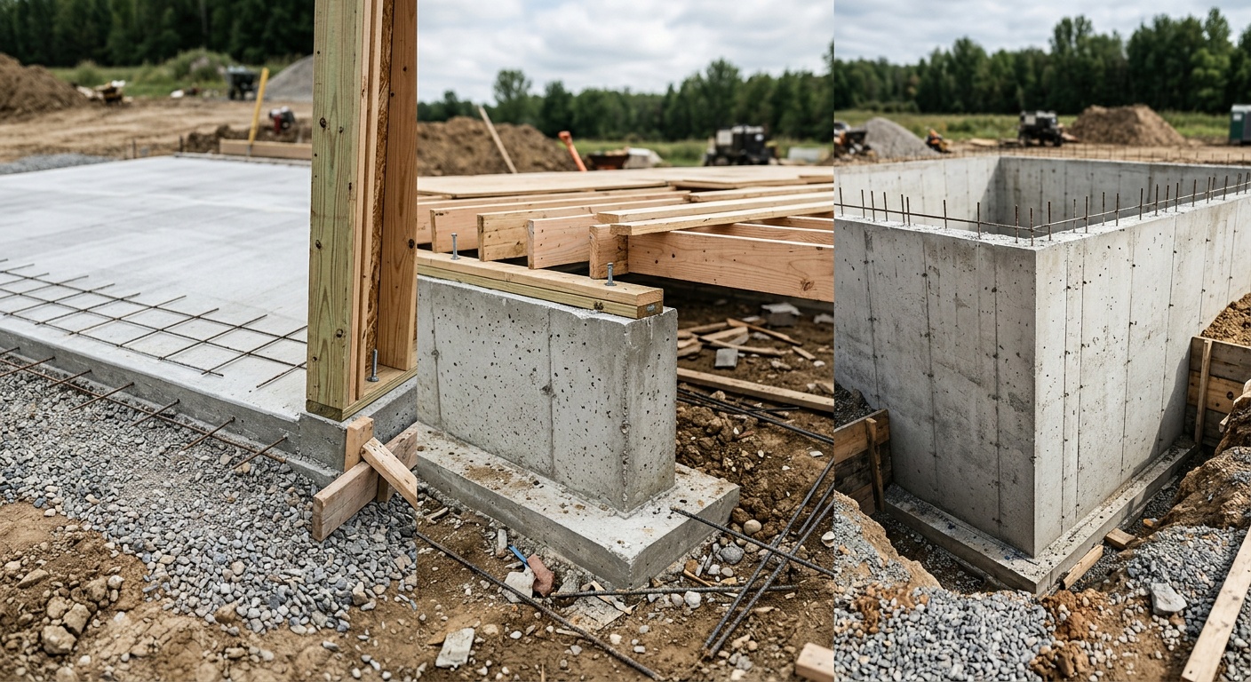 Room Addition Foundation Options Slab vs Crawl Space vs Basement