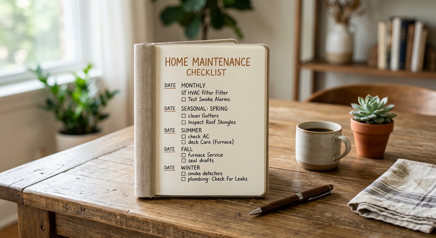 Annual Home Maintenance Checklist